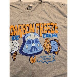 Star Wars Carbon Freeze Ice‎ Cream Graphic Print T-Shirt Mens 2XL